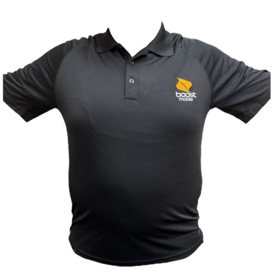 Picture of Boost Mobile Polo Shirt XLarge Black