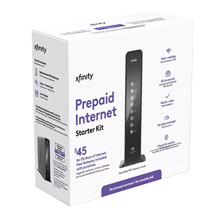 Picture of Xfinity Prepaid Internet Modem Kit '23 No CAT5 Wire
