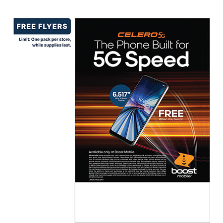 Picture of VIP Free Flyer Promo – (250 pack) Celero 5G FREE when you switch