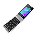 Picture of Genmo Maxwest NEO Flip LTE Silver Pre-loaded T-Mobile Network 3 months of service on $20 pink plan